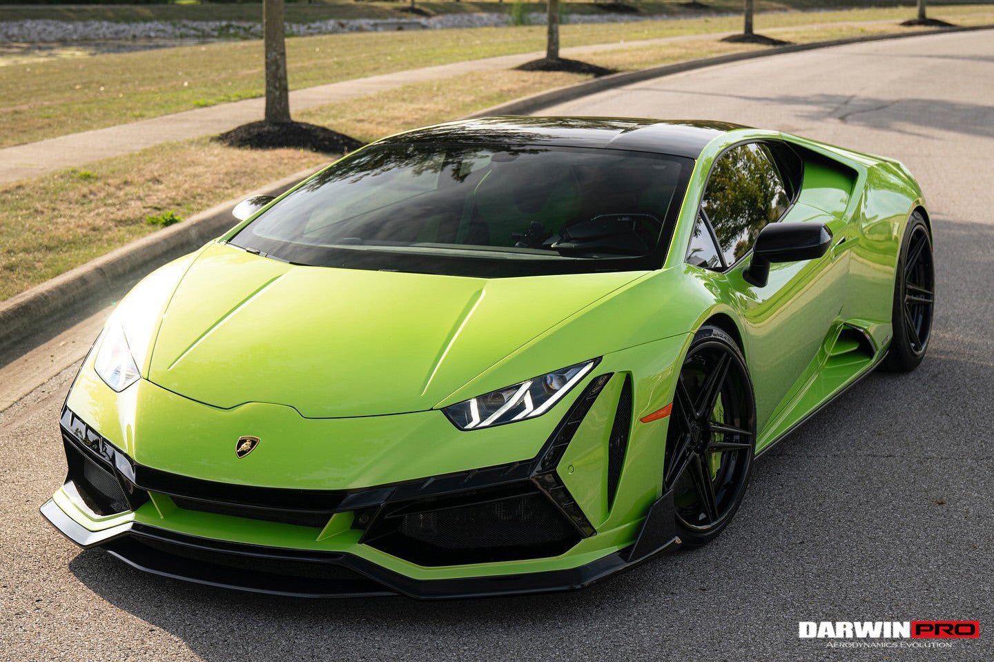 2015 - 2025 Lamborghini Huracan LP610 & LP580 & EVO & Tecnica BKSSII Style Front Bumper